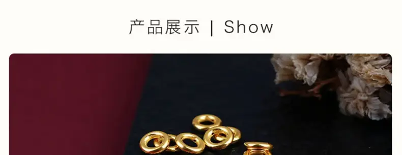 Pure Gold 3D Hard Gold Separator Beads Bracelet for Men Women — feature 5