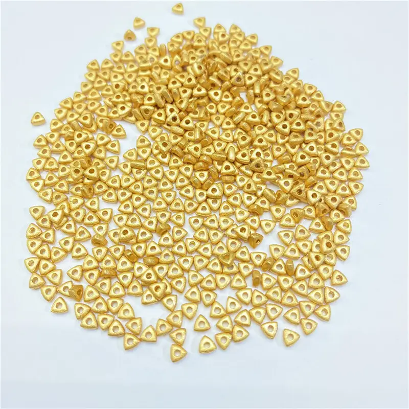Pure Gold 3D Hard Gold Separator Beads Bracelet for Men Women - Image 3