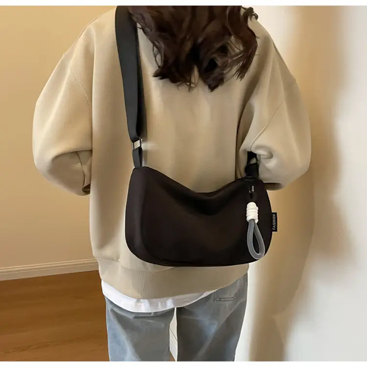 Women Crossbody Bag Cream Nylon 2024 New — feature 14