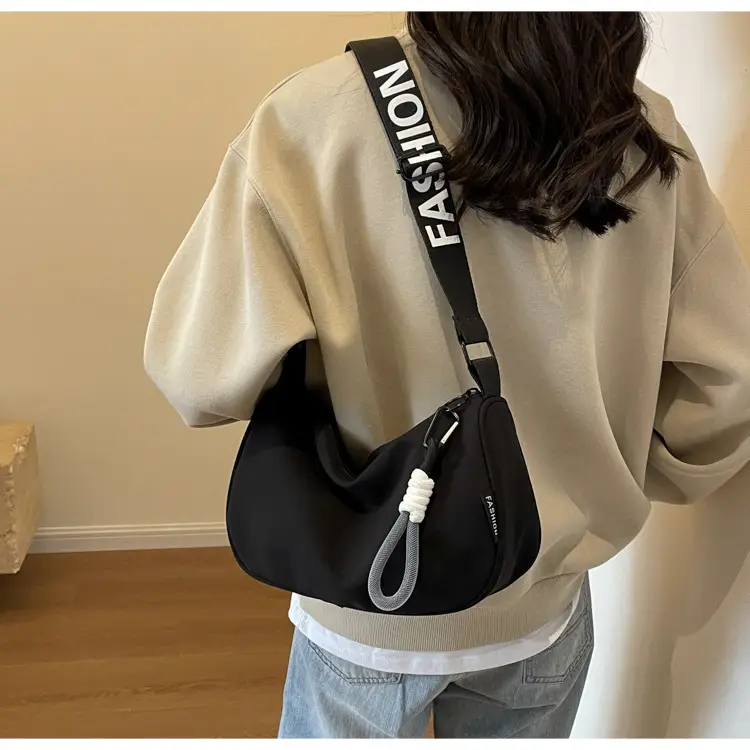 Women Crossbody Bag Cream Nylon 2024 New — feature 16