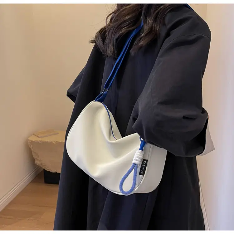 Women Crossbody Bag Cream Nylon 2024 New — feature 19