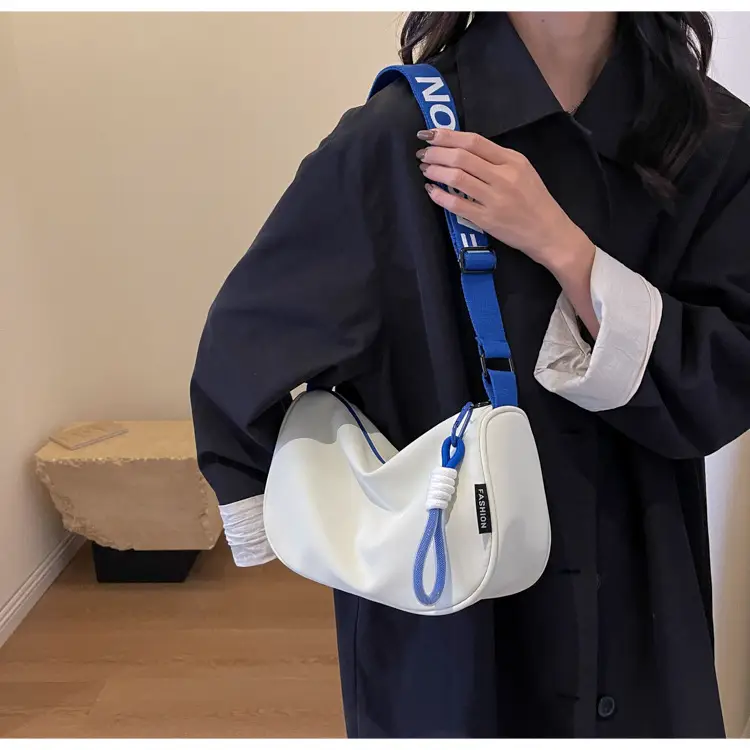 Women Crossbody Bag Cream Nylon 2024 New — feature 20