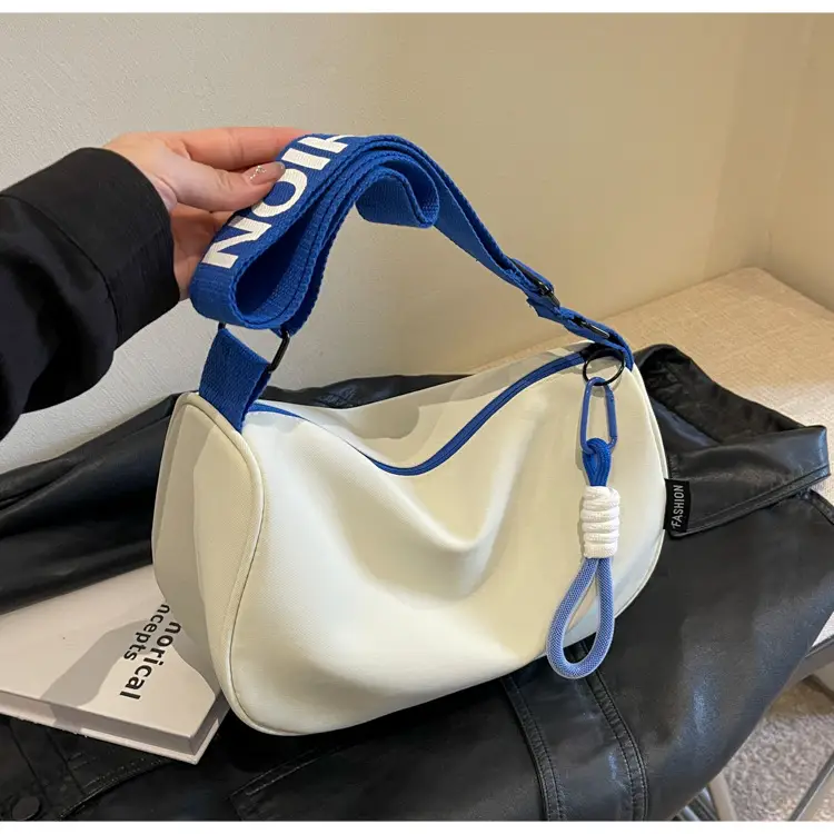 Women Crossbody Bag Cream Nylon 2024 New — feature 24
