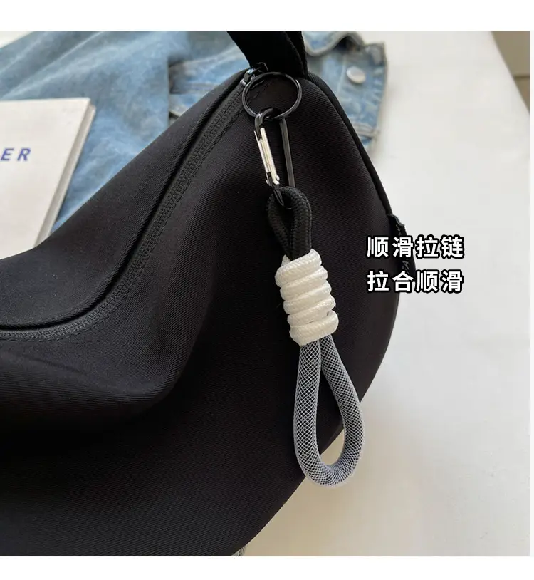 Women Crossbody Bag Cream Nylon 2024 New — feature 9