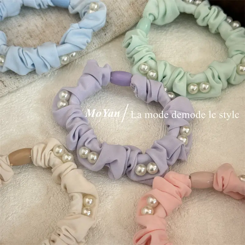 Korean Style Pearl Hair Binds for Girls - Image 9