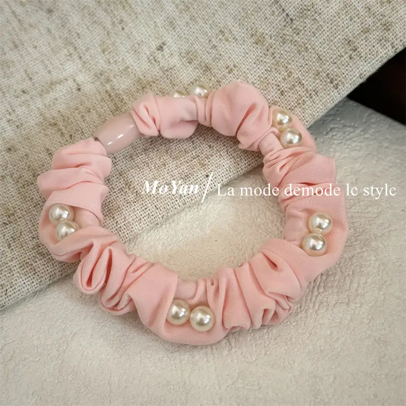 Korean Style Pearl Hair Binds for Girls - Image 2
