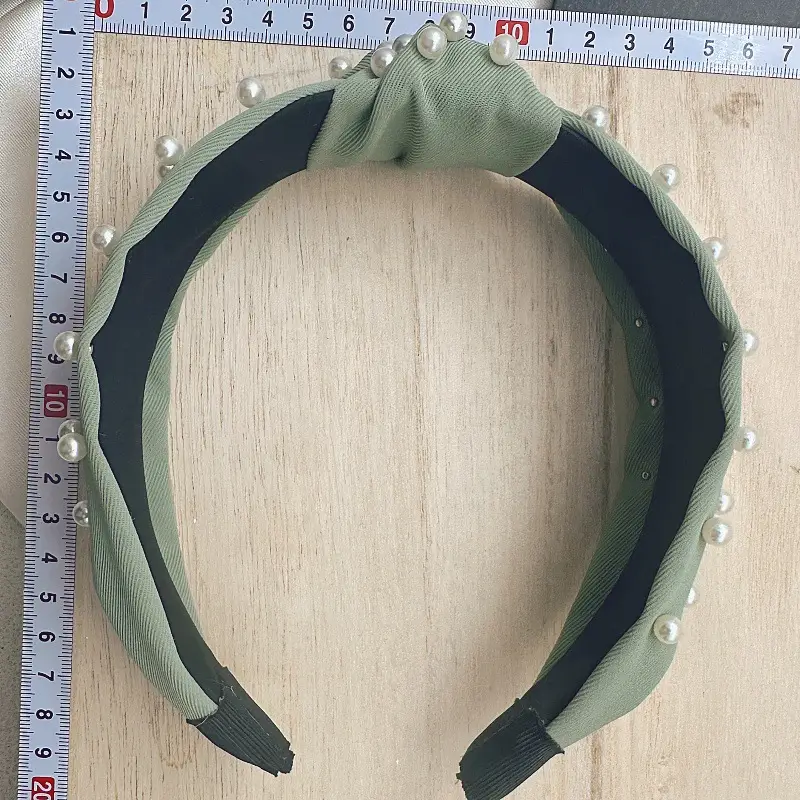 Pearl Beaded Cranial Top Headband for Women — feature 8