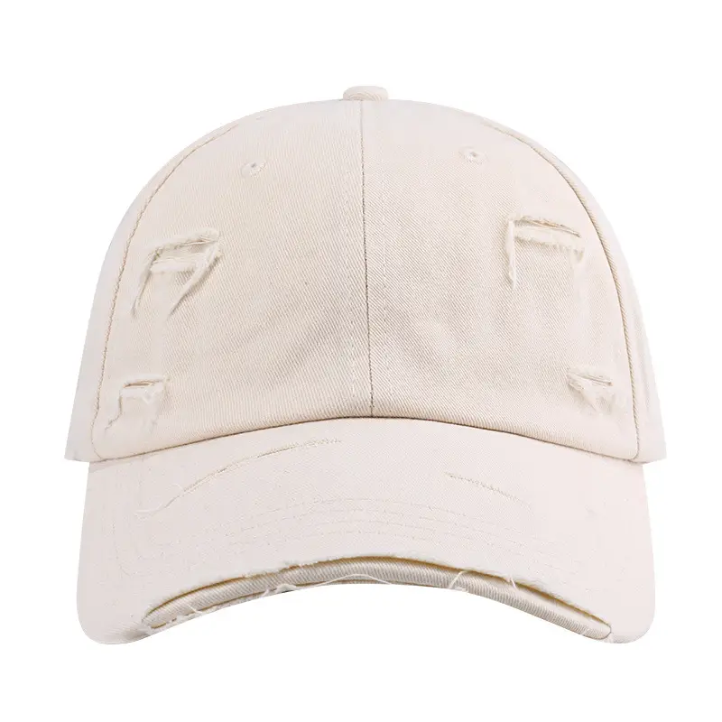 Men Ripped Baseball Cap Grey Unisex 2024 - Image 12