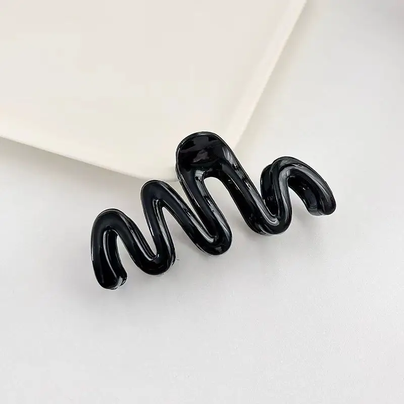 Wavy Hair Clip for Girls Yellow Blue - Image 8