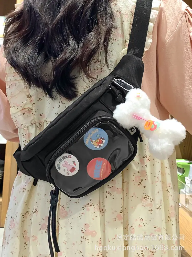 Korean Style Crossbody Bag for Women White Shoulder Crossbody - Image 14