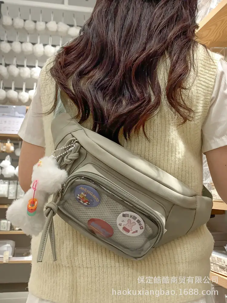 Korean Style Crossbody Bag for Women White Shoulder Crossbody - Image 15