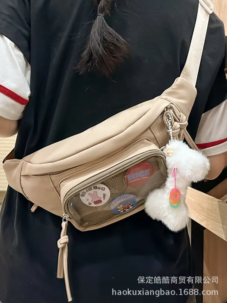 Korean Style Crossbody Bag for Women White Shoulder Crossbody - Image 17
