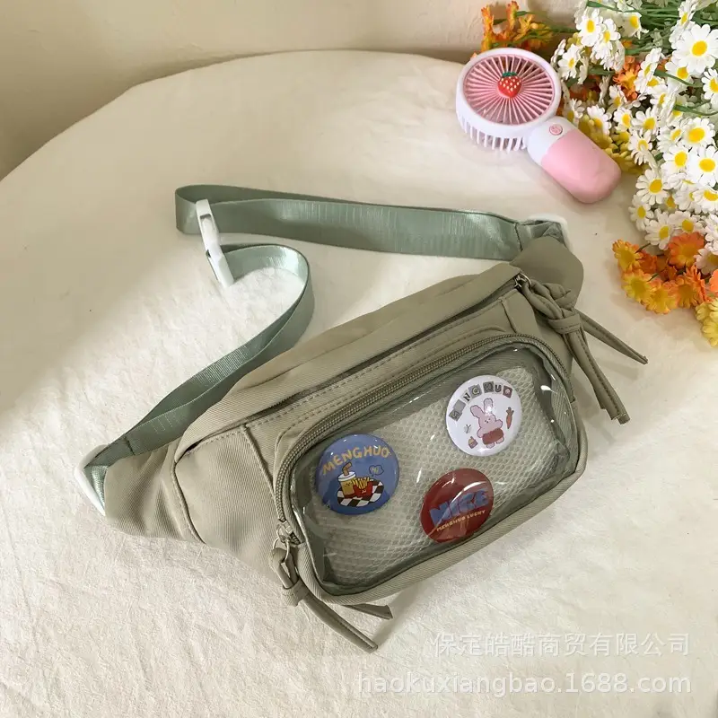 Korean Style Crossbody Bag for Women White Shoulder Crossbody - Image 11