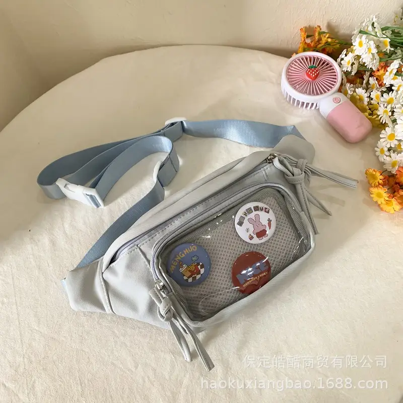 Korean Style Crossbody Bag for Women White Shoulder Crossbody - Image 12