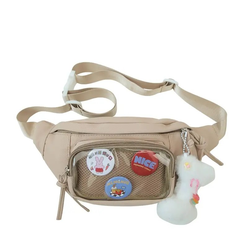 Korean Style Crossbody Bag for Women White Shoulder Crossbody - Image 3