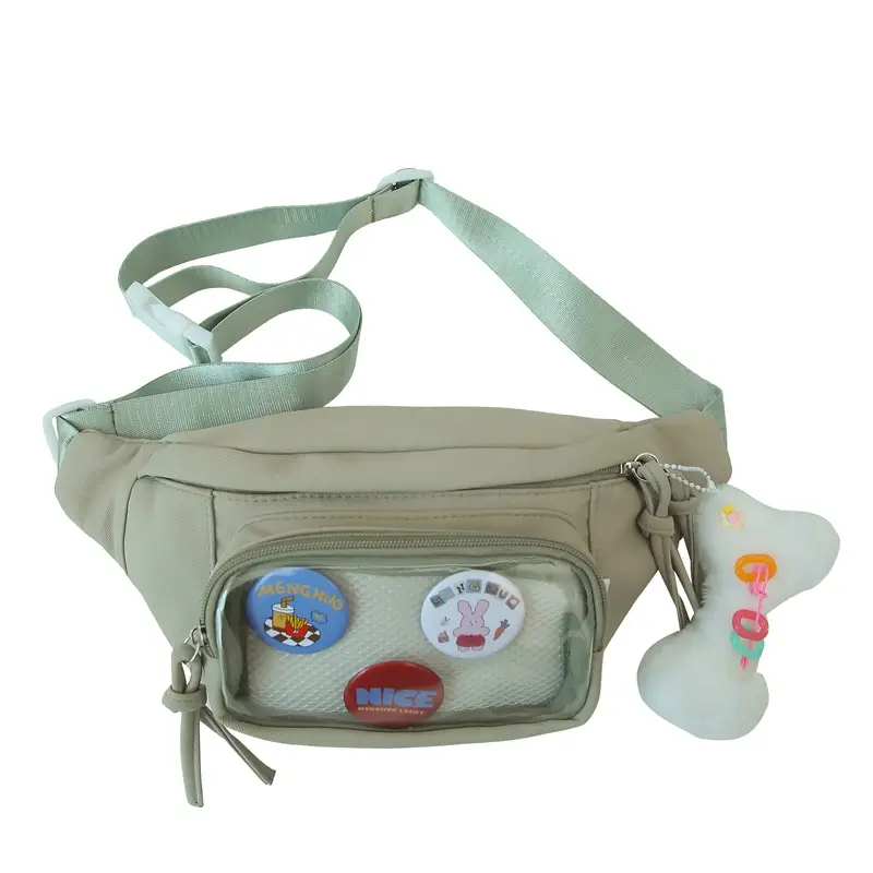 Korean Style Crossbody Bag for Women White Shoulder Crossbody - Image 5
