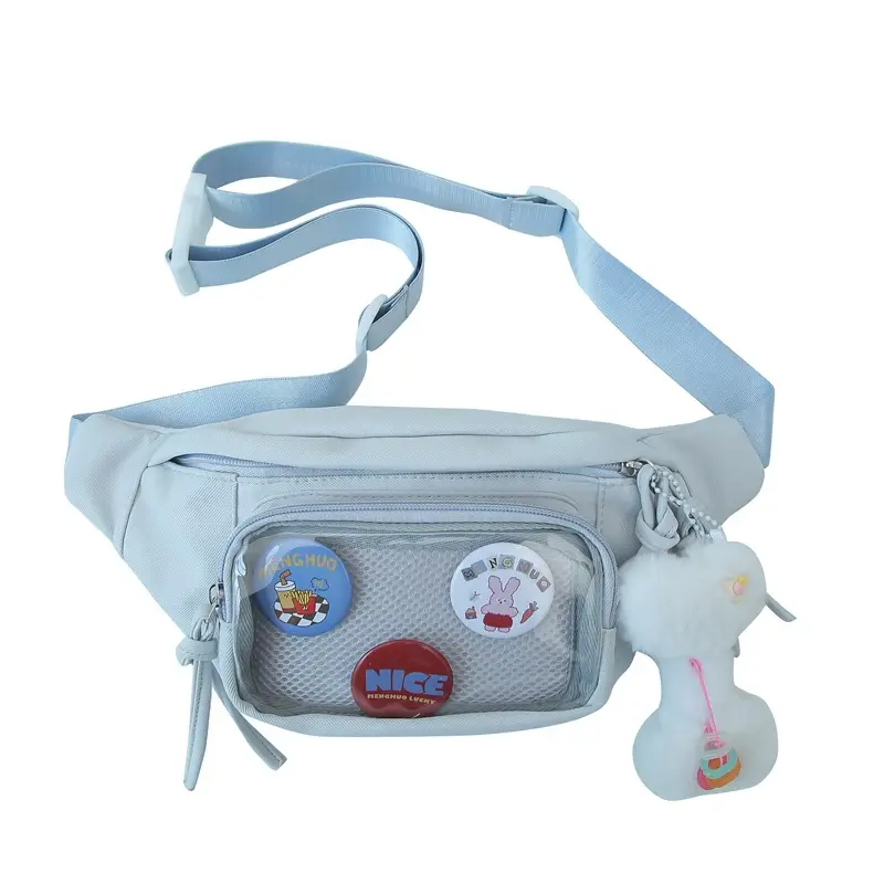 Korean Style Crossbody Bag for Women White Shoulder Crossbody - Image 6