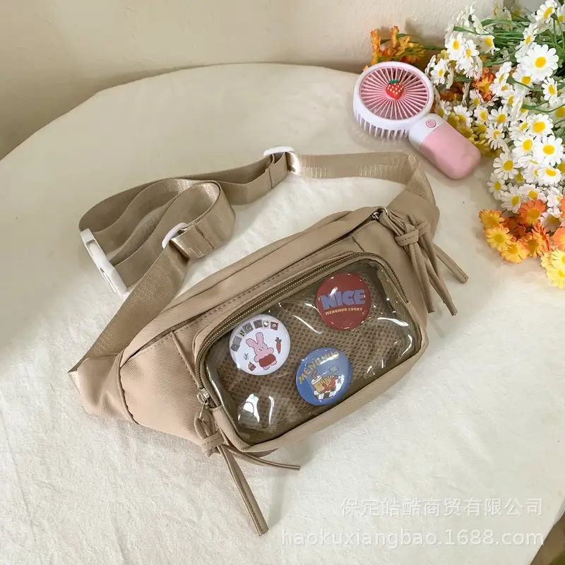Korean Style Crossbody Bag for Women White Shoulder Crossbody - Image 9