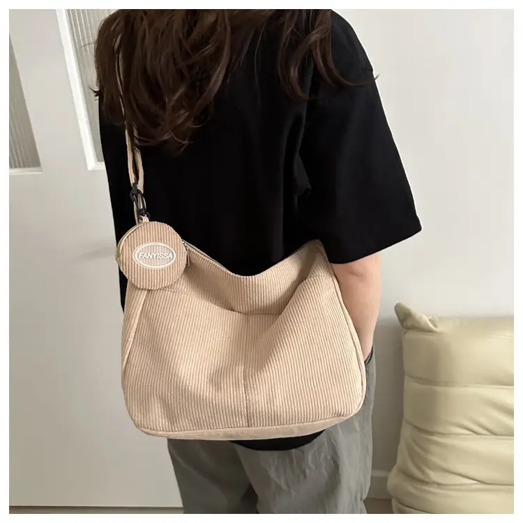 Corduroy Shoulder Crossbody Bag Women Brown 2024 — feature 21