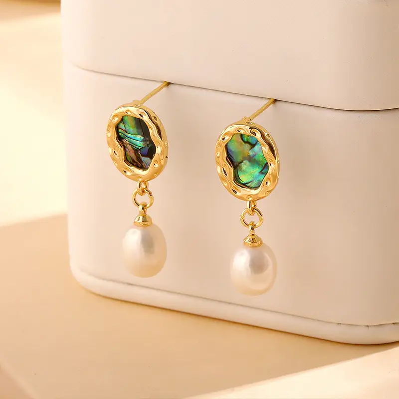18k Gold Pearl Earrings for Women — feature 4