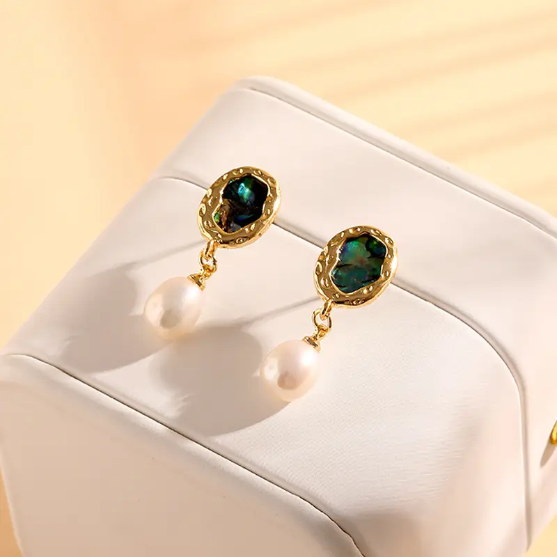 18k Gold Pearl Earrings for Women — feature 5