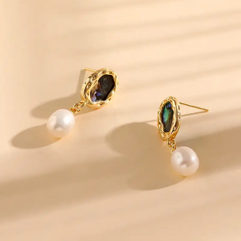 18k Gold Pearl Earrings for Women — feature 8