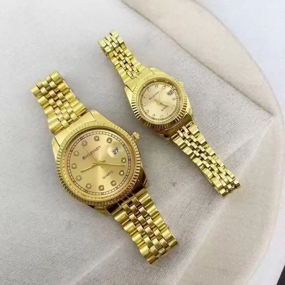 Luxury Gold & Silver Couple Watches for Women — feature 5