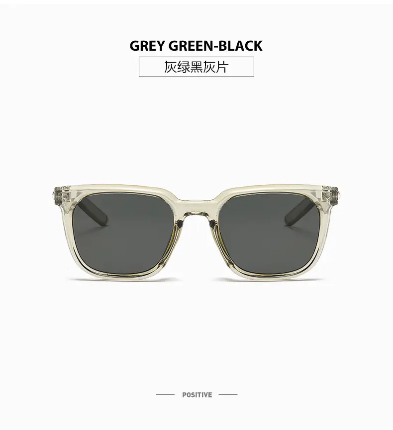 Women UV-Protect Square Sunglasses Black Brown β feature 10