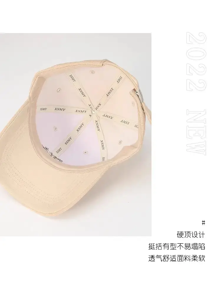 Women's Big Head Baseball Cap Tan 2024 — feature 12