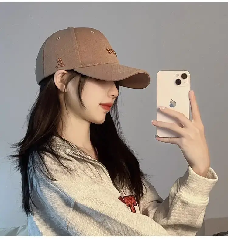 Women's Big Head Baseball Cap Tan 2024 — feature 20