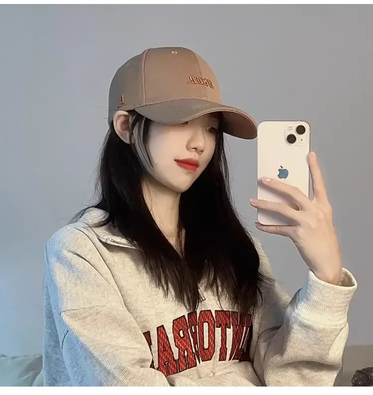 Women's Big Head Baseball Cap Tan 2024 — feature 21