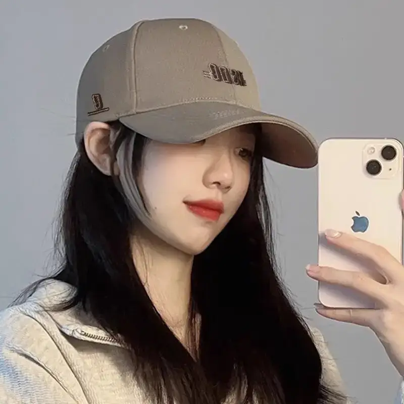 Women's Big Head Baseball Cap Tan 2024 - Image 2