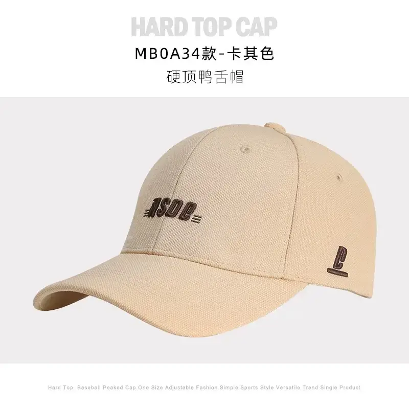 Women's Big Head Baseball Cap Tan 2024 - Image 4