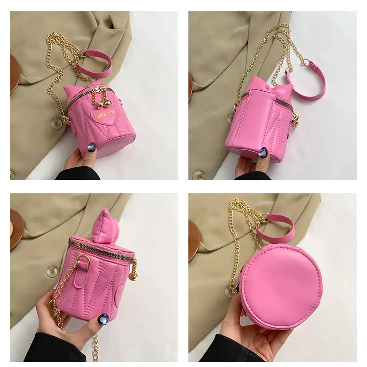Korean Bow Chain Crossbody Bag Women Black 2024 — feature 10