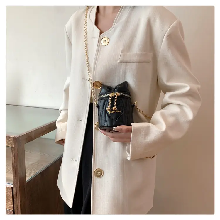 Korean Bow Chain Crossbody Bag Women Black 2024 — feature 22