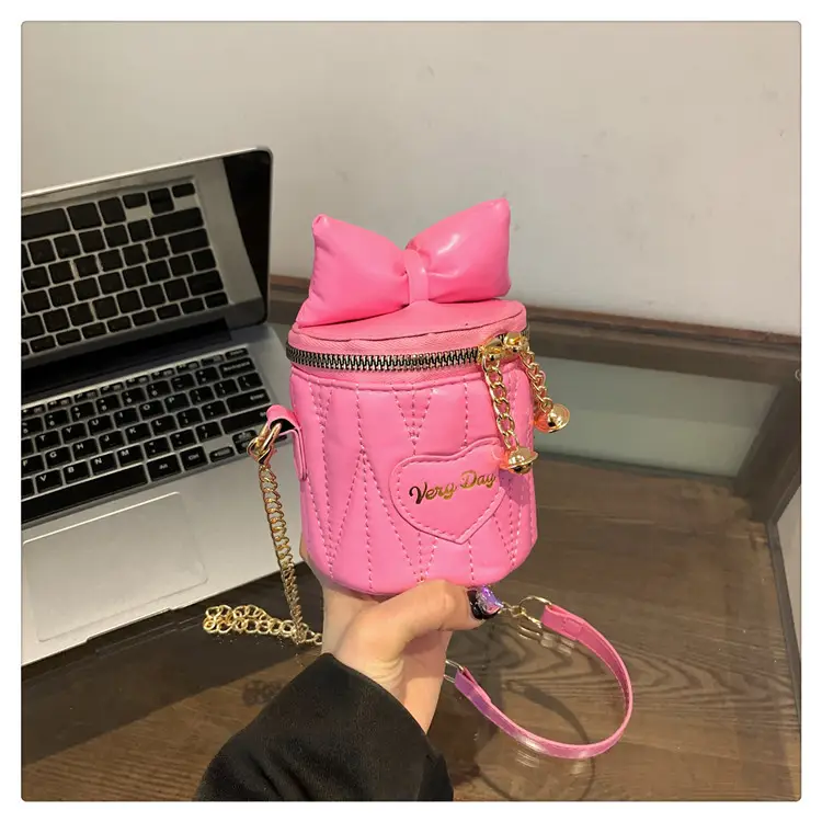 Korean Bow Chain Crossbody Bag Women Black 2024 — feature 31