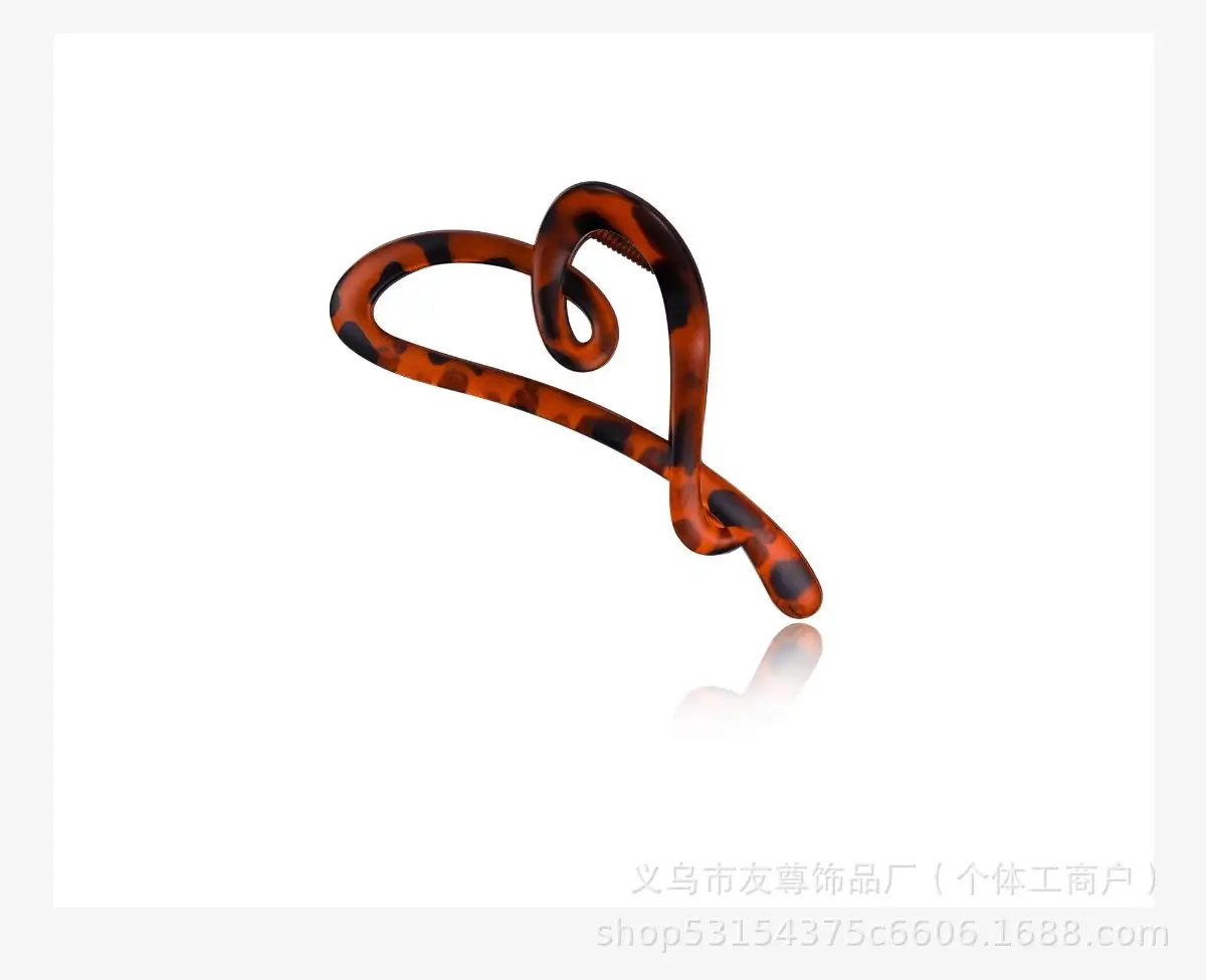 Large Black Shark Hair Clip for Women 12cm — feature 13