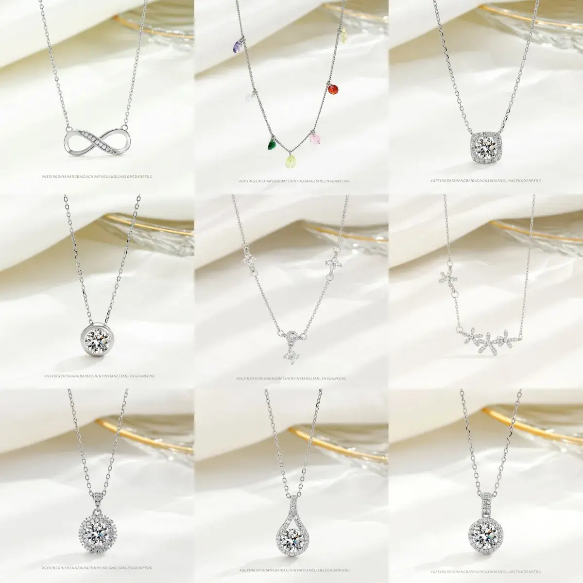 S925 Sterling Silver Heart Necklace for Women - Image 20