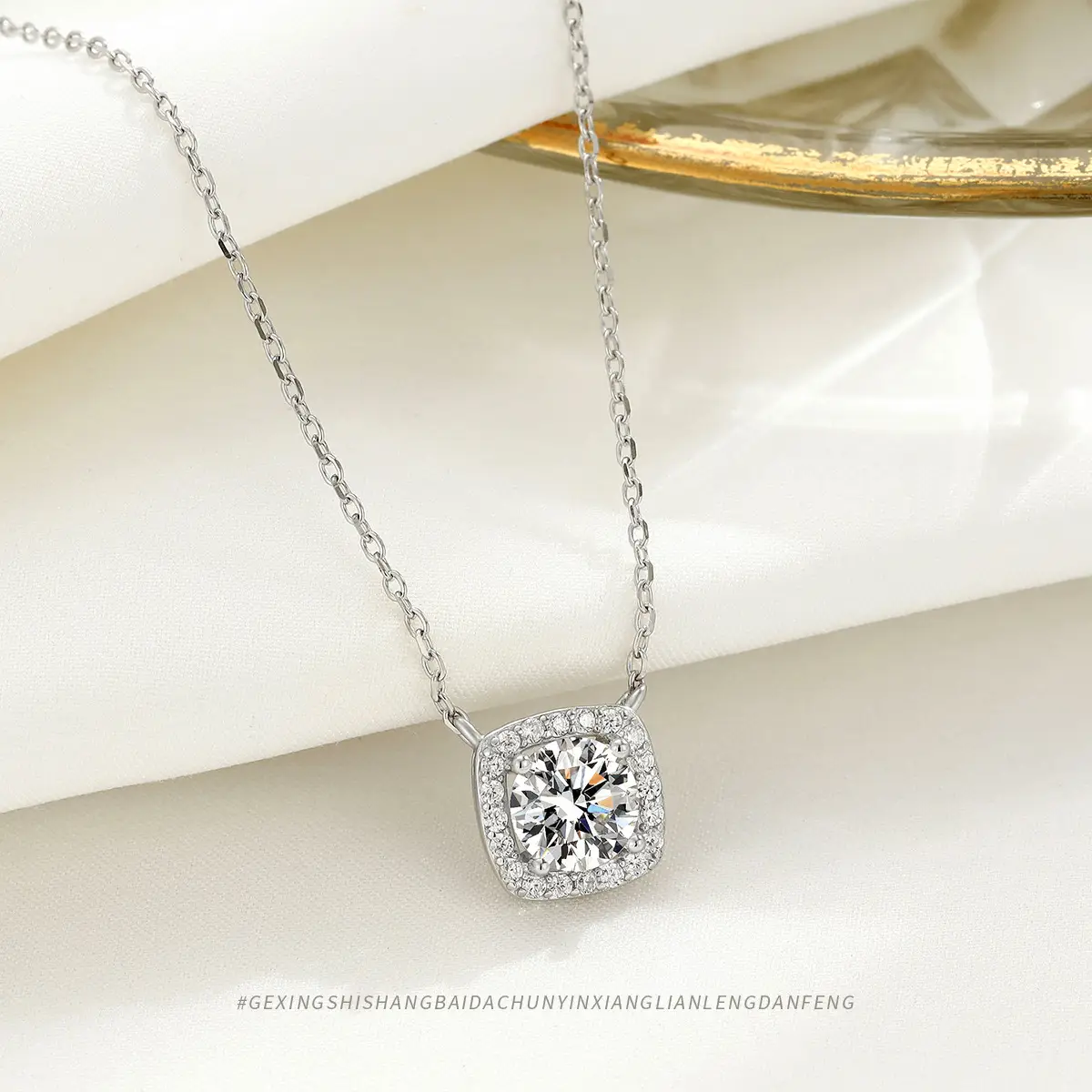 S925 Sterling Silver Heart Necklace for Women — feature 11