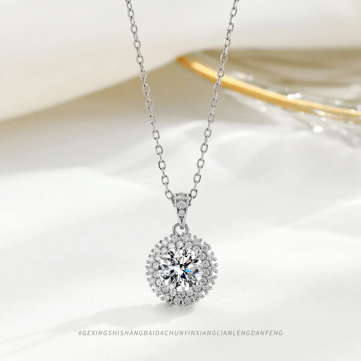 S925 Sterling Silver Heart Necklace for Women — feature 14