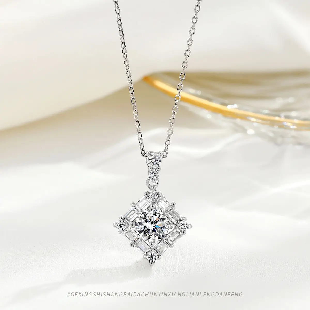 S925 Sterling Silver Heart Necklace for Women — feature 17