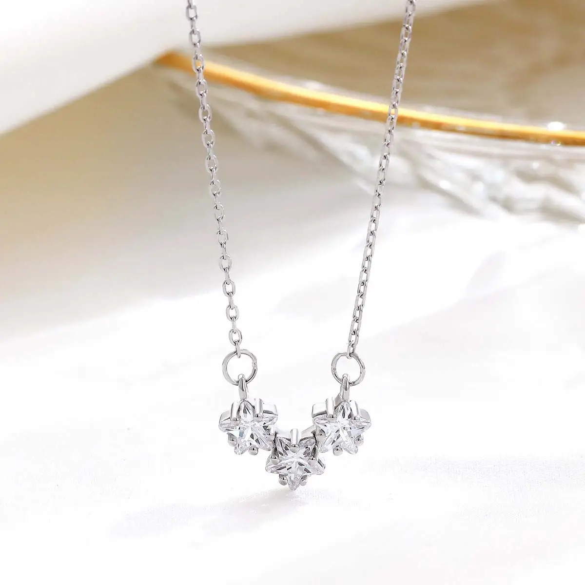 S925 Sterling Silver Heart Necklace for Women — feature 19