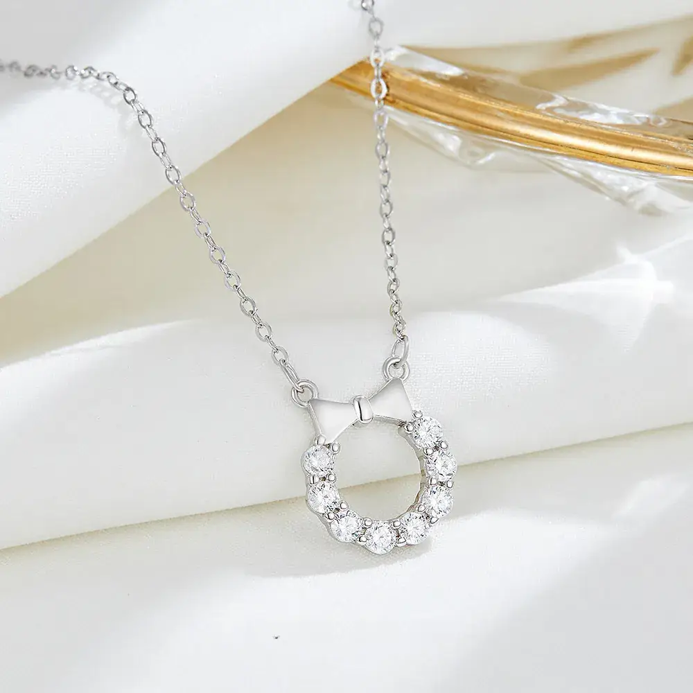 S925 Sterling Silver Heart Necklace for Women - Image 9
