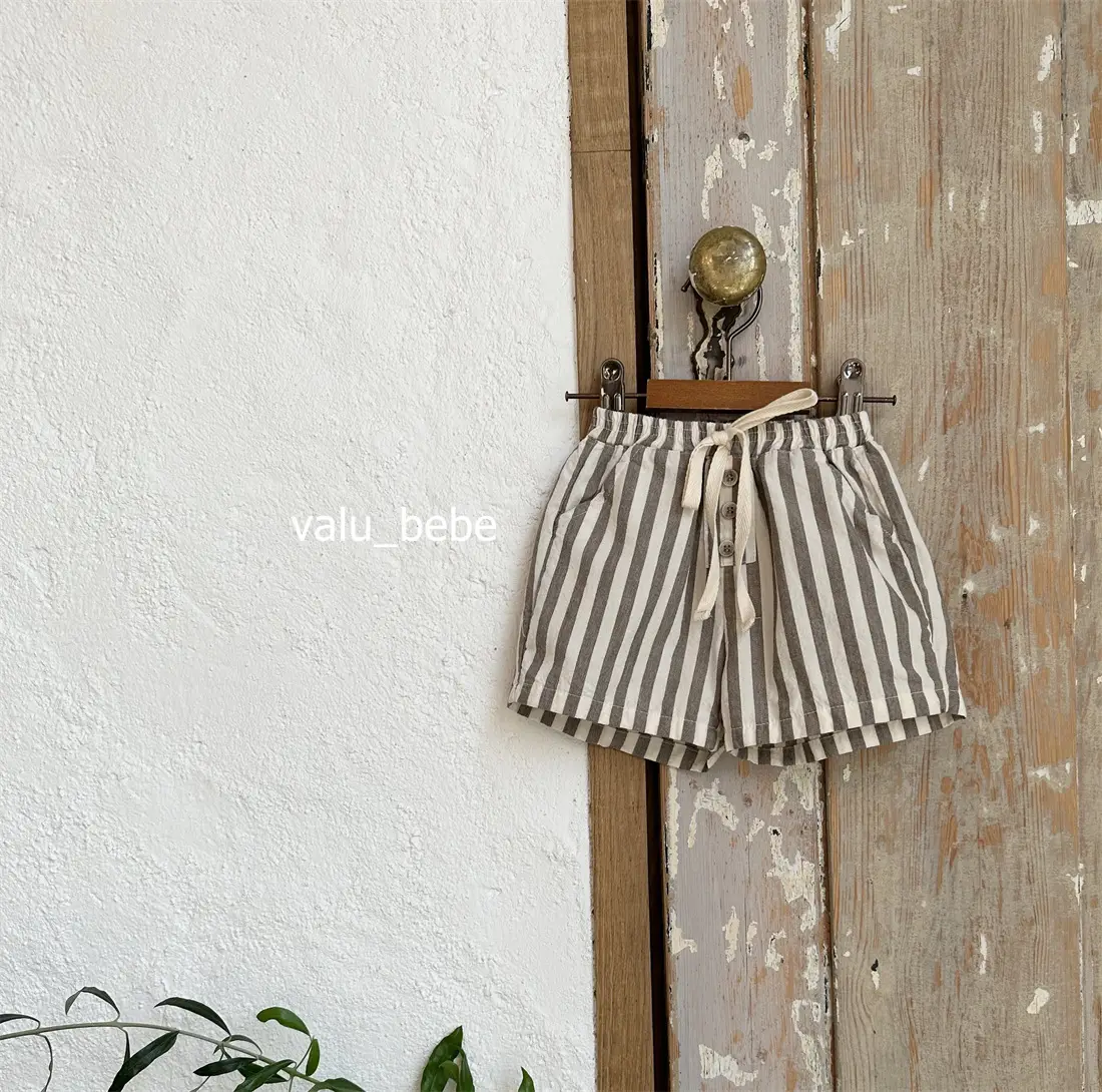 Kids Striped Shorts T-Shirt Set Summer 2025