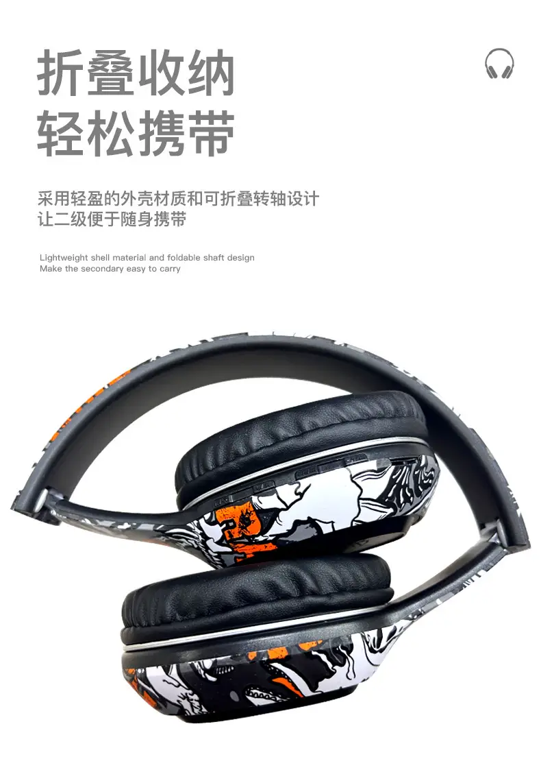 P95 Bluetooth Headphones Red Wireless Music Sports Mobile β feature 16