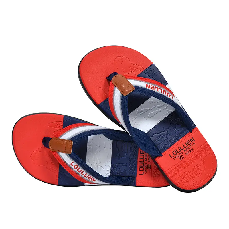 Summer new flip-flops wholesale men's non-slip soft bottom beach shoes EVA flip-flops ins trendy men's sandals