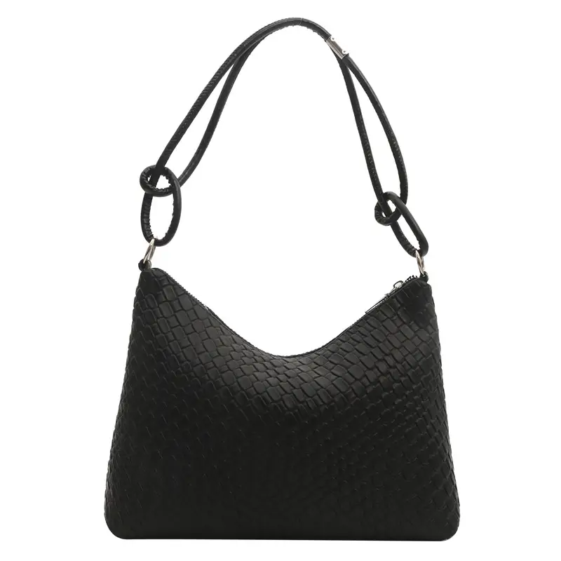 Korean Style Gold Embossed Shoulder Bag for Women - Image 9