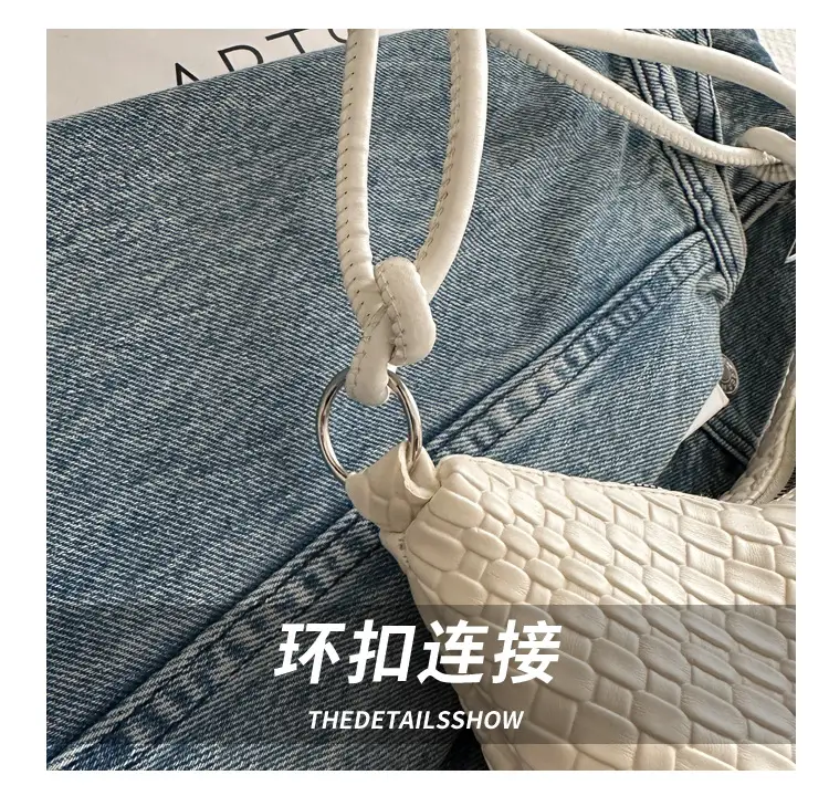Korean Style Gold Embossed Shoulder Bag for Women — feature 4