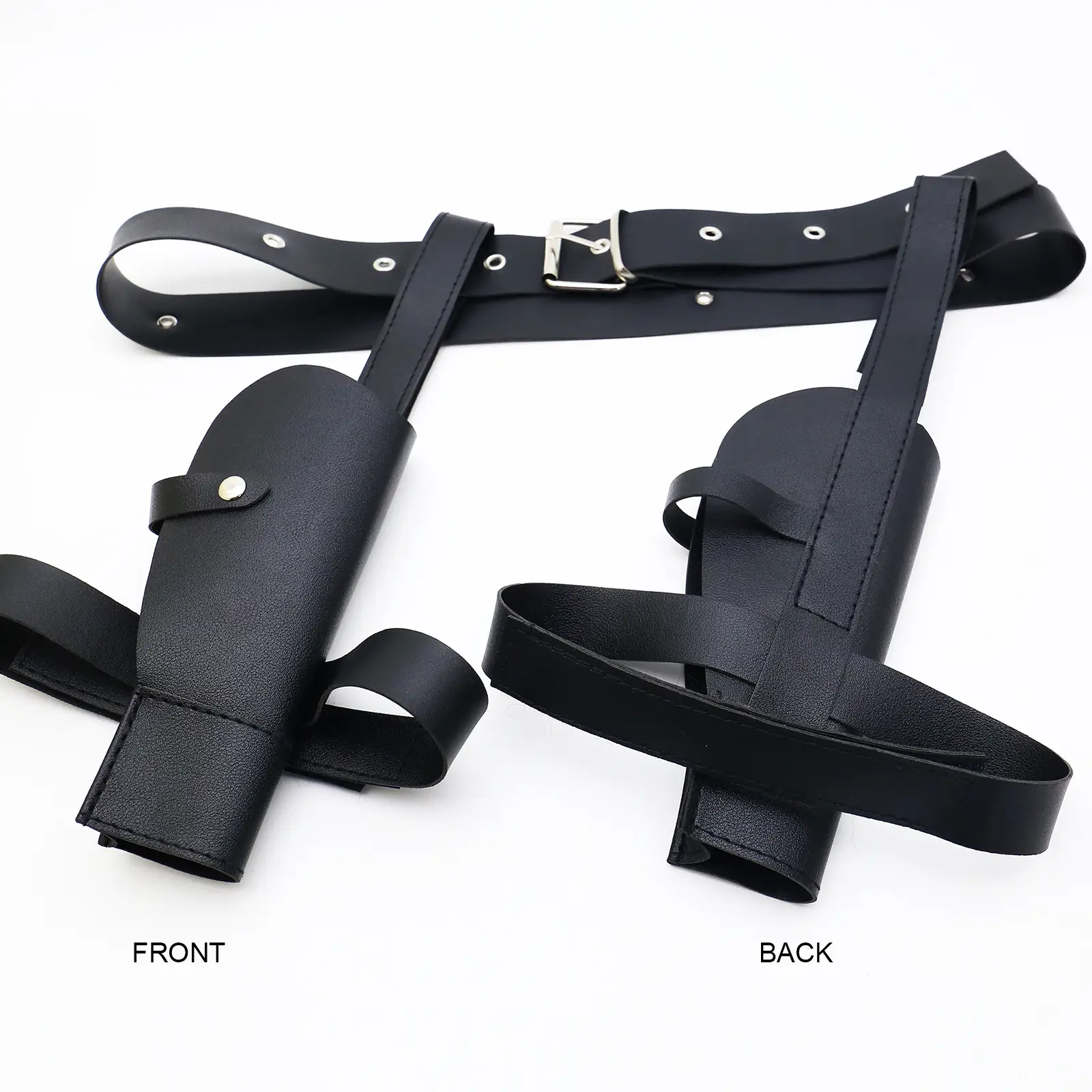 Cross-Border Police Gun Holster Western Cowboy Belt 112cm Adjustable — feature 10