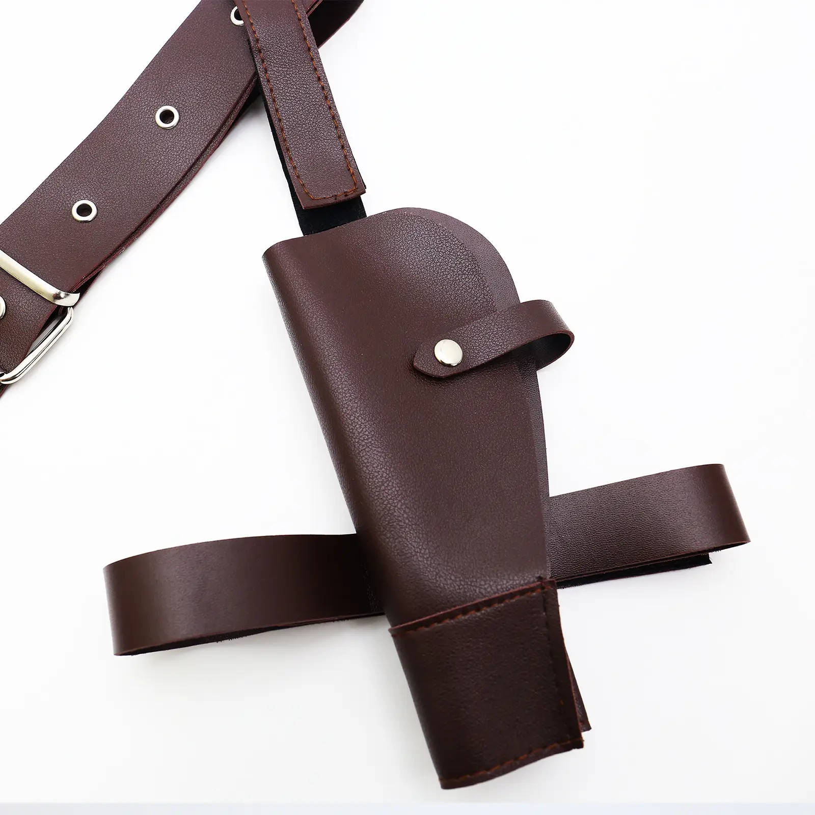 Cross-Border Police Gun Holster Western Cowboy Belt 112cm Adjustable — feature 15